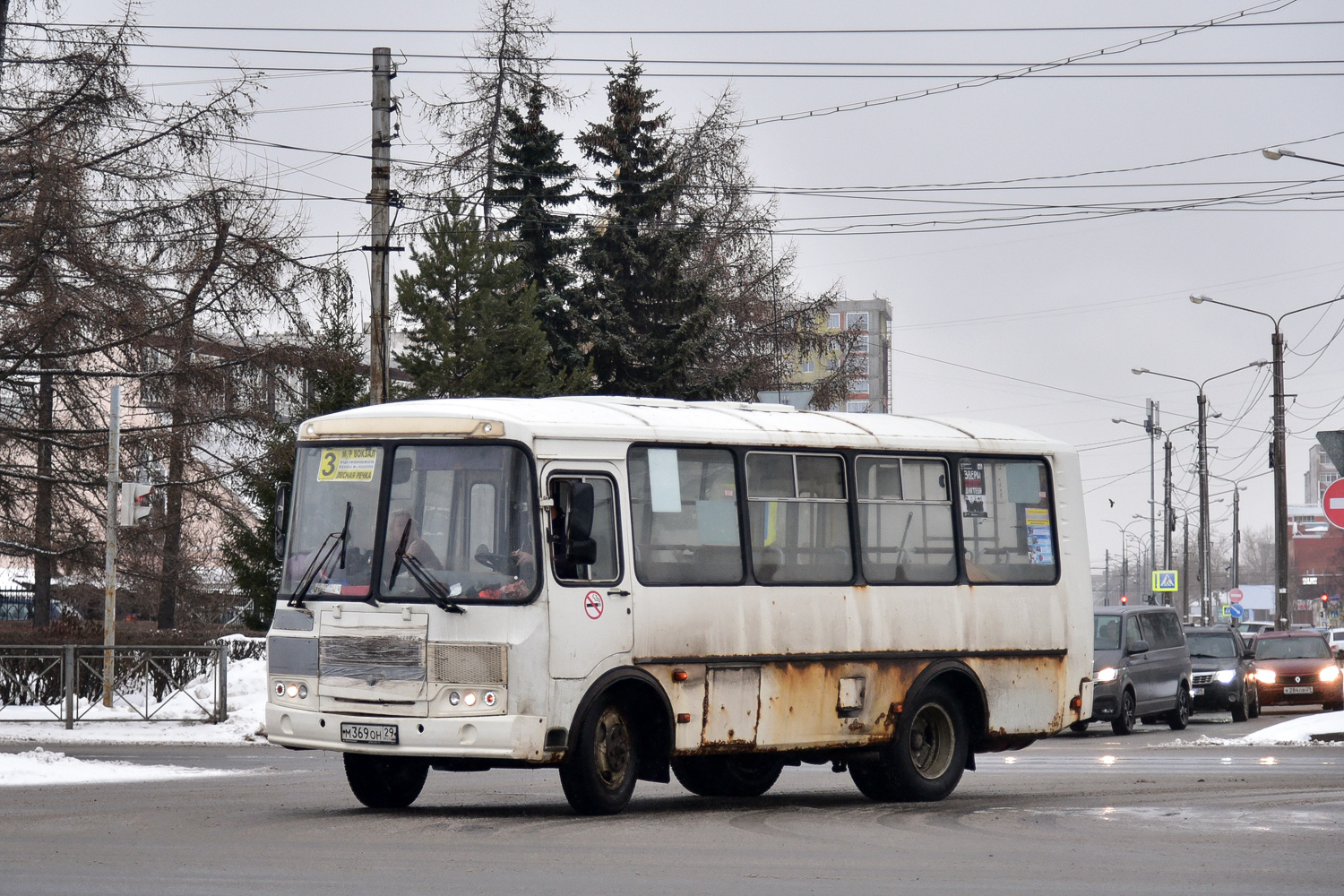 Архангельская область, ПАЗ-32054 № М 369 ОН 29