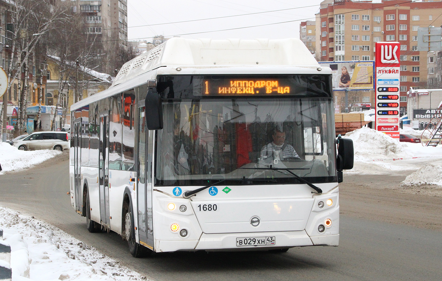 Кировская область, ЛиАЗ-5292.67 (CNG) № В 029 ХН 43