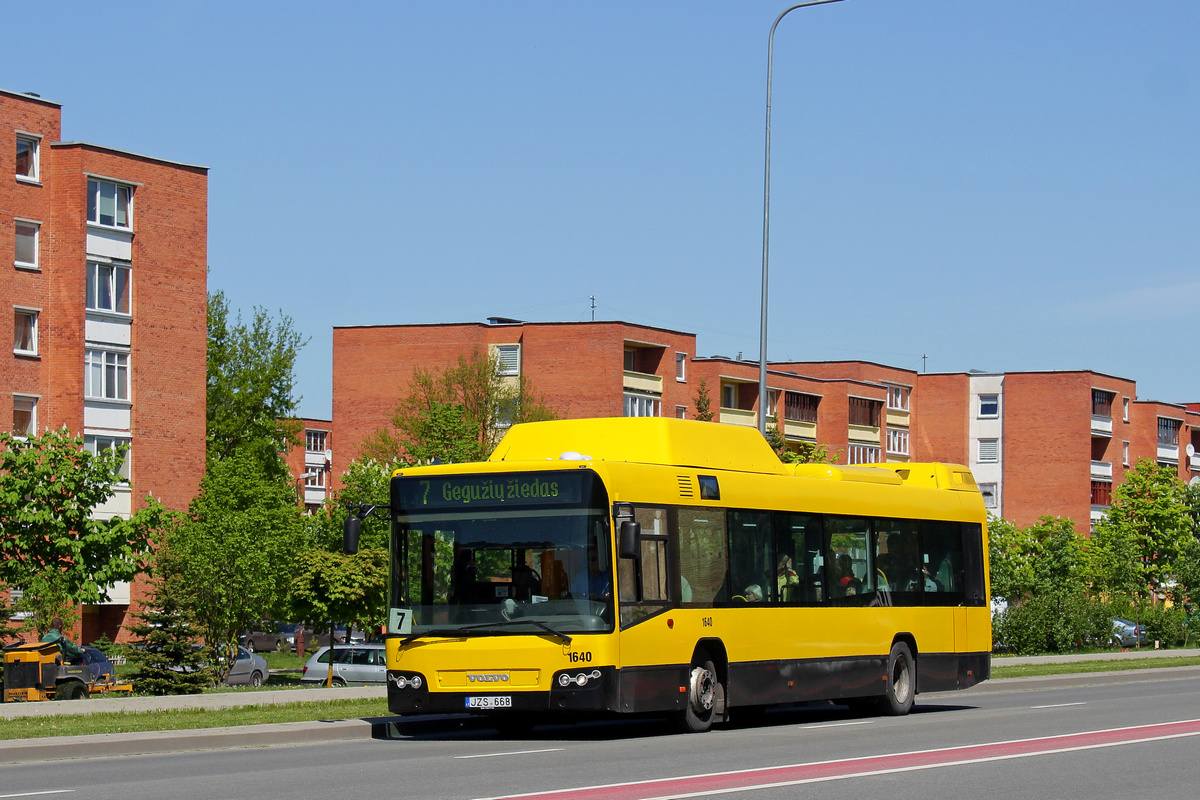 Литва, Volvo 7700 CNG № 1640