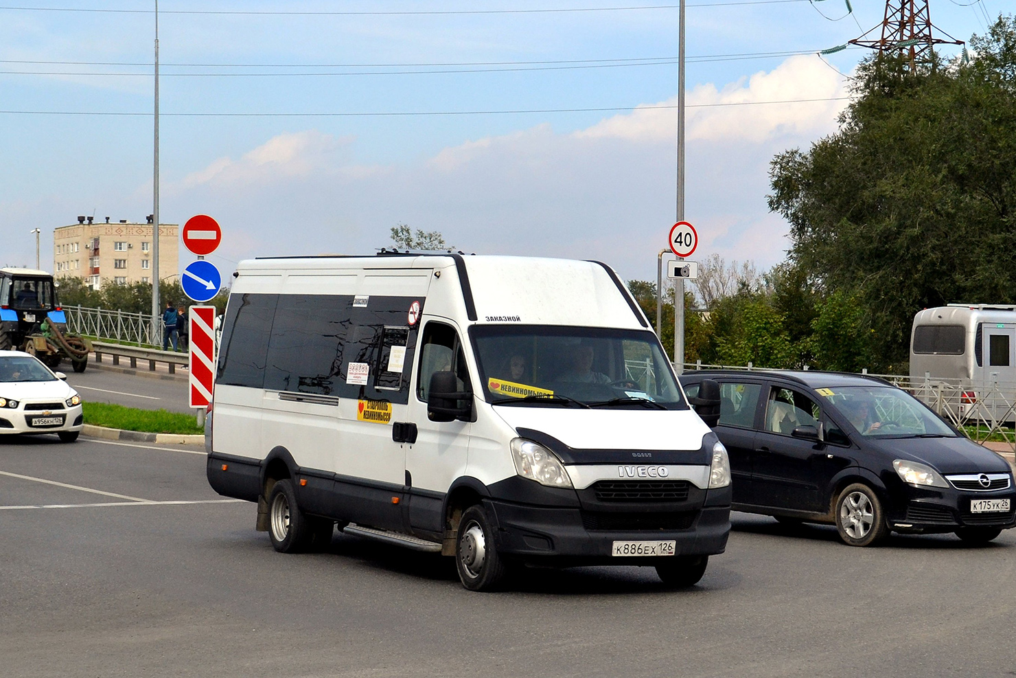 Ставропольский край, Нижегородец-2227UU (IVECO Daily) № К 886 ЕХ 126