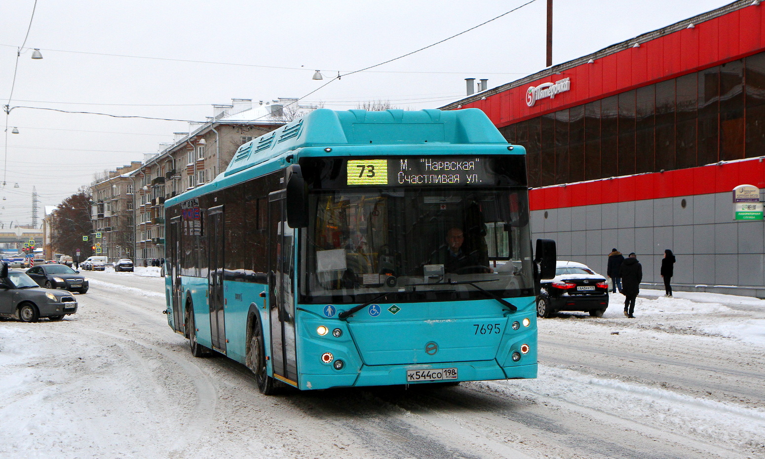 Санкт-Петербург, ЛиАЗ-5292.67 (CNG) № 7695