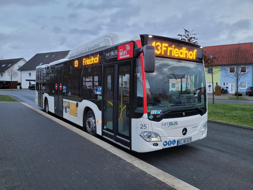 Гессен, Mercedes-Benz Citaro C2 NGT hybrid № 25