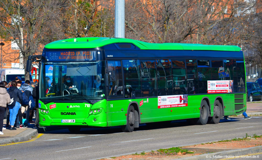 Испания, Scania Citywide LE № 710