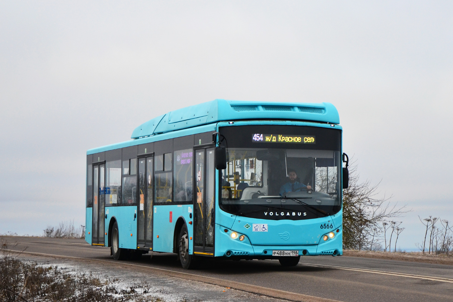 Санкт-Петербург, Volgabus-5270.G4 (CNG) № 6566