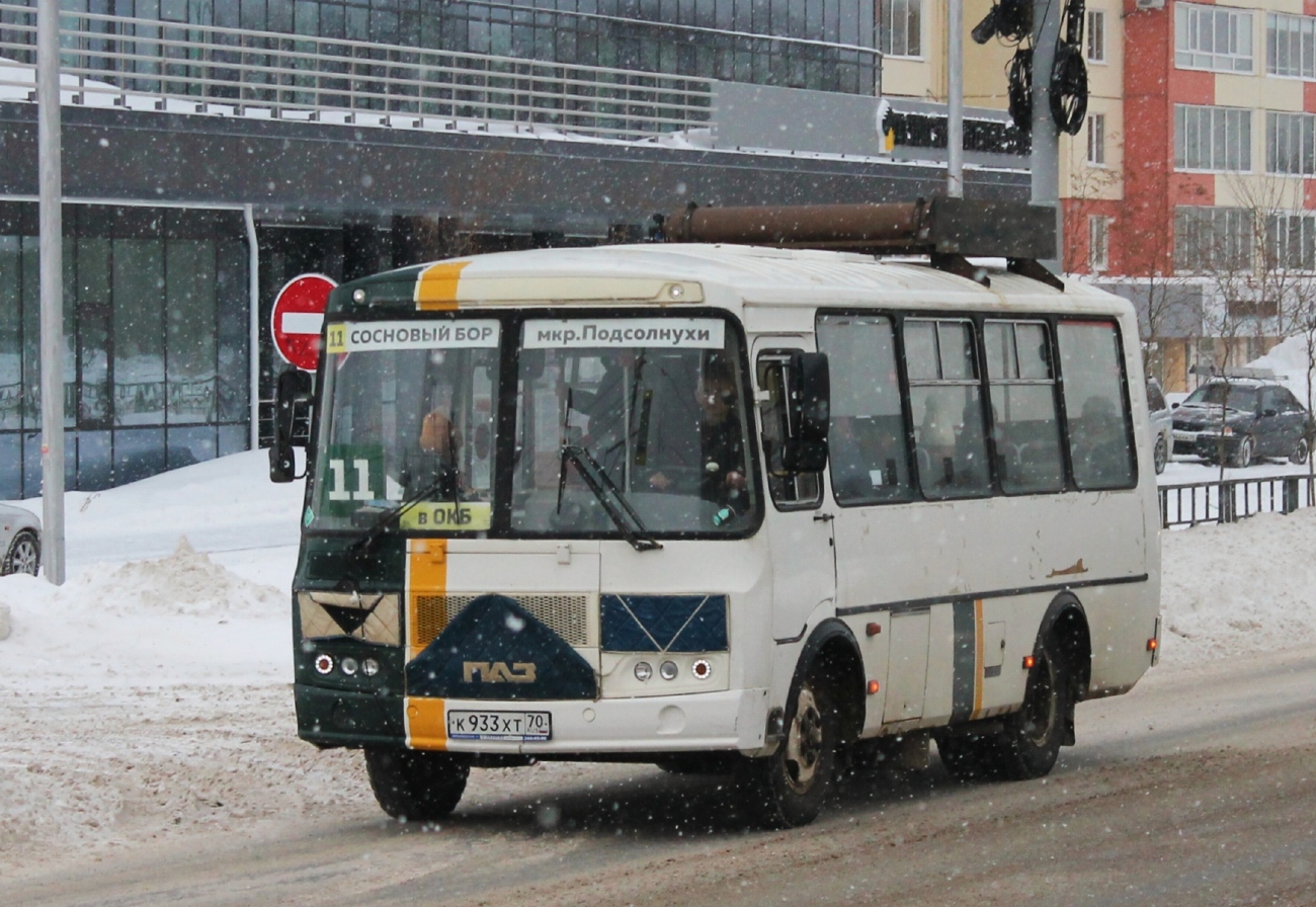 Томская область, ПАЗ-32054 № К 933 ХТ 70