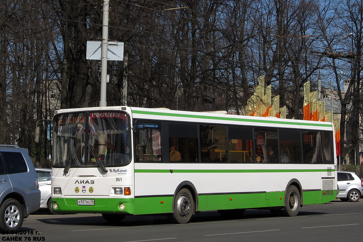 Yaroslavl region, LiAZ-5256.60 # 351