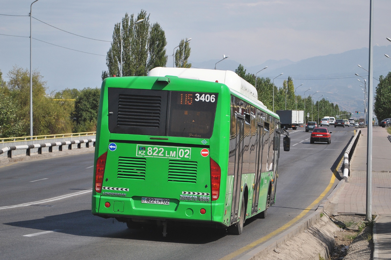 Алматы, Zhong Tong LCK6125HGAN № 3406