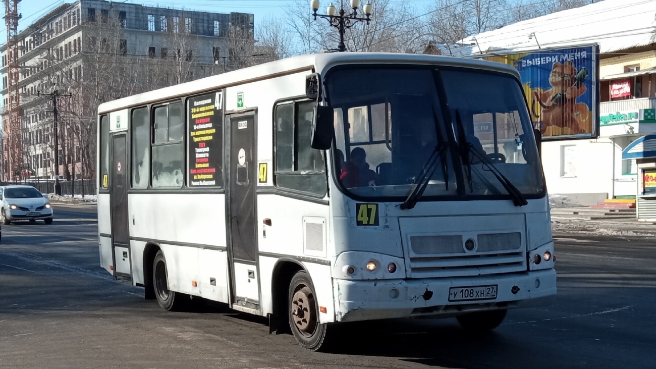 Хабаровский край, ПАЗ-320402-05 № У 108 ХН 27