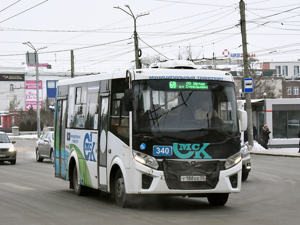 Омская область, ПАЗ-320435-04 "Vector Next" № 340