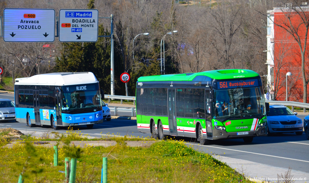 Іспанія, Scania Citywide LE № 1019