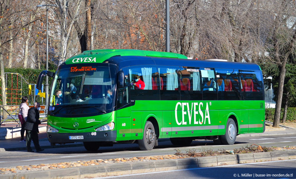 Испания, Irizar i4 12,92 № 449