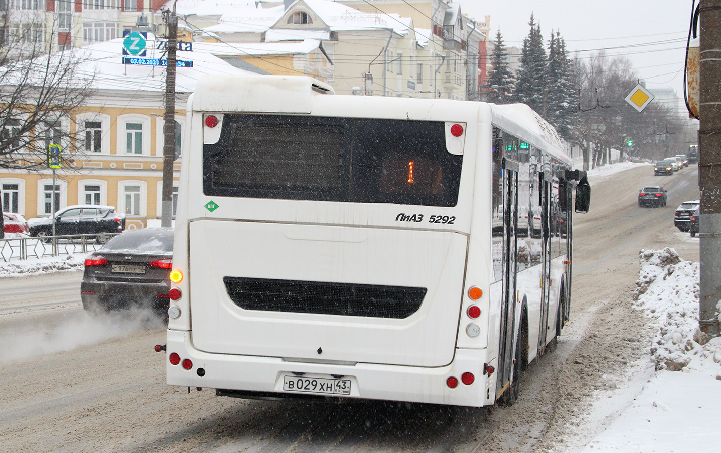 Кировская область, ЛиАЗ-5292.67 (CNG) № В 029 ХН 43