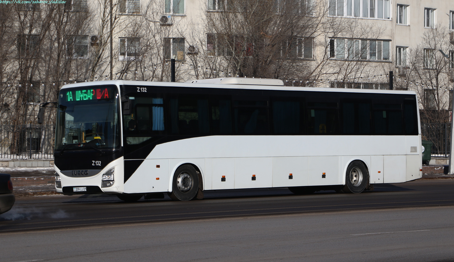 Astana, IVECO Crossway LINE 13M (SaryarkaAvtoProm) č. Z132