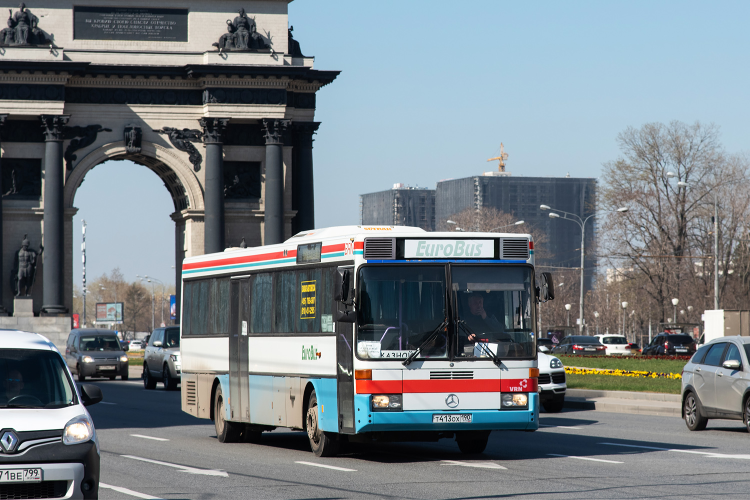 Москва, Mercedes-Benz O407 № Т 413 ОХ 190