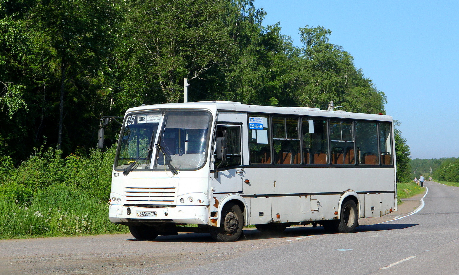 Санкт-Петербург, ПАЗ-320412-05 № 8970