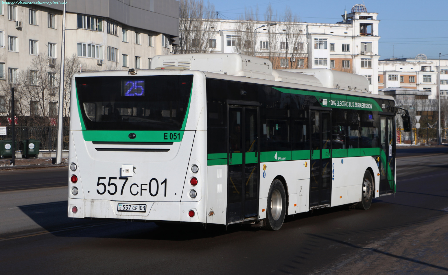 Астана, Yutong E12LF (ZK6128BEVG) (СарыаркаАвтоПром) № E051