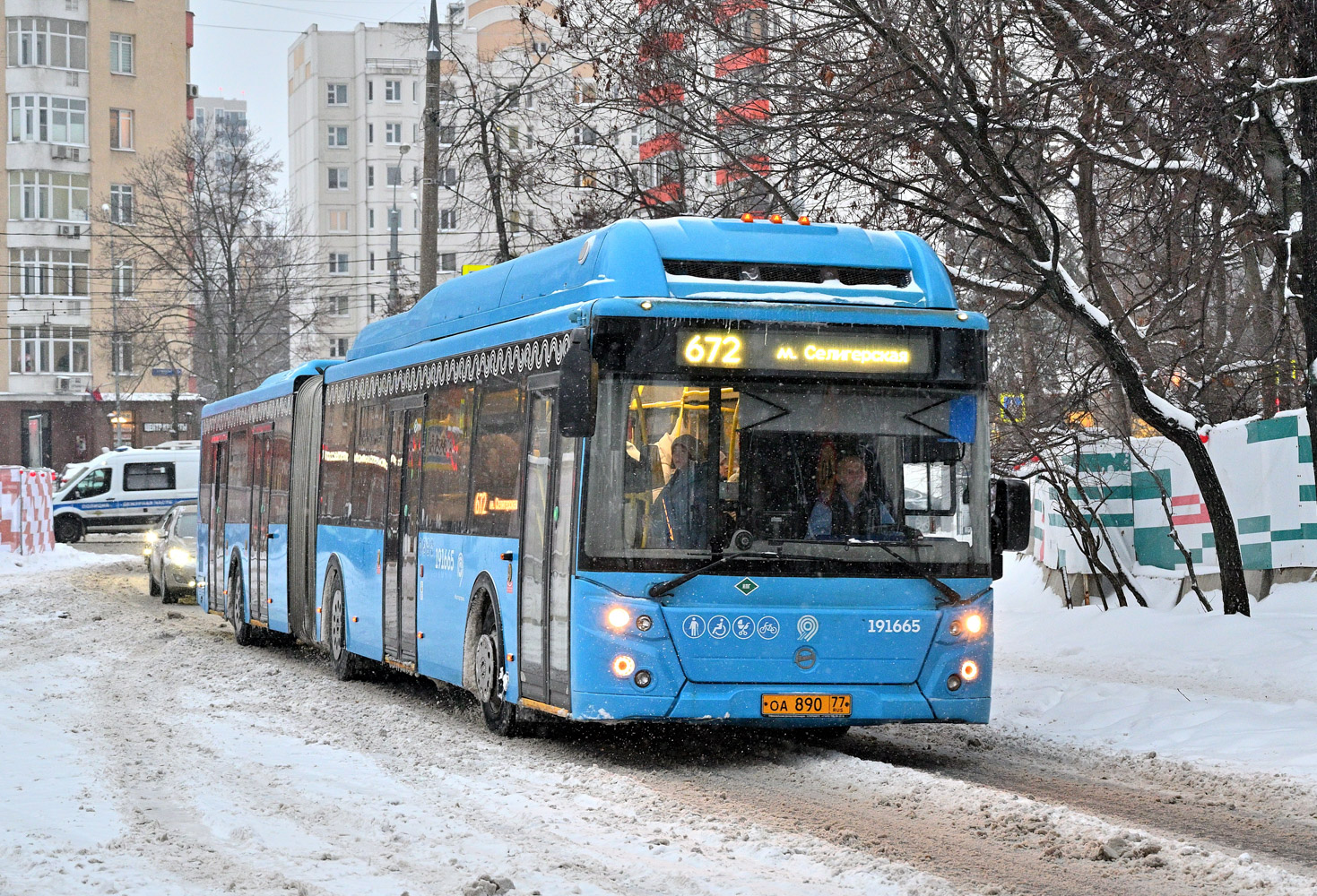 Москва, ЛиАЗ-6213.71 № 191665