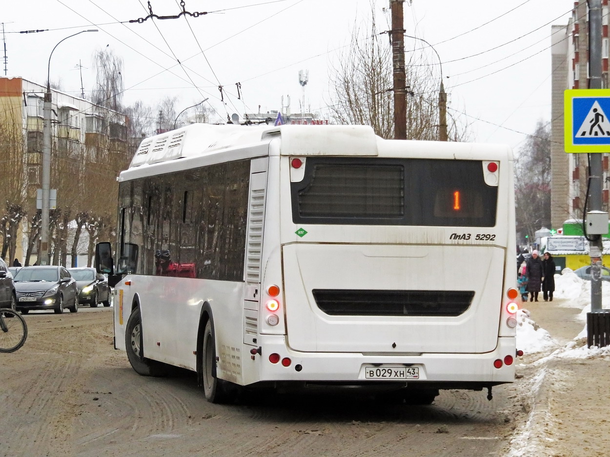 Кировская область, ЛиАЗ-5292.67 (CNG) № В 029 ХН 43