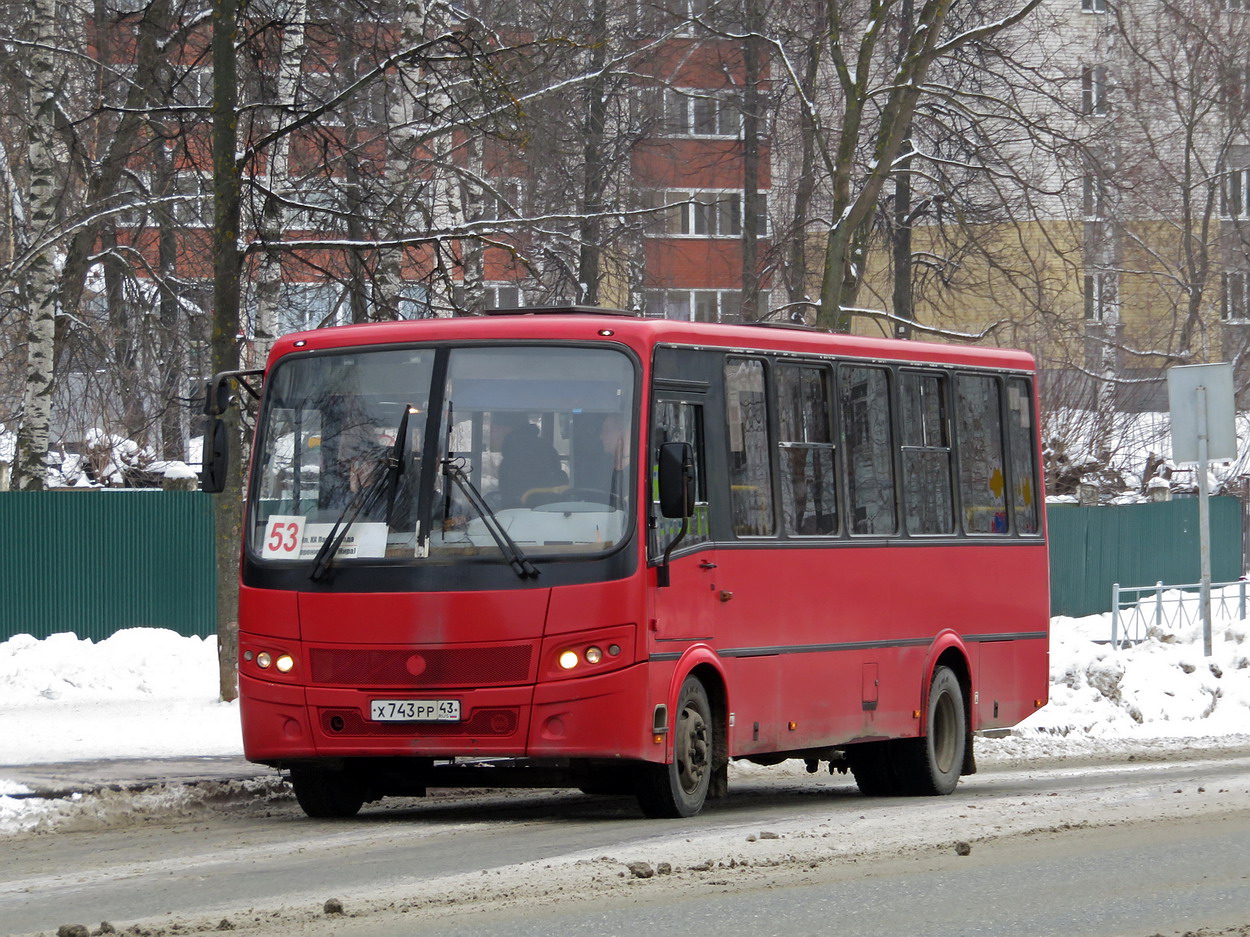 Кировская область, ПАЗ-320412-04 "Вектор" № Х 743 РР 43