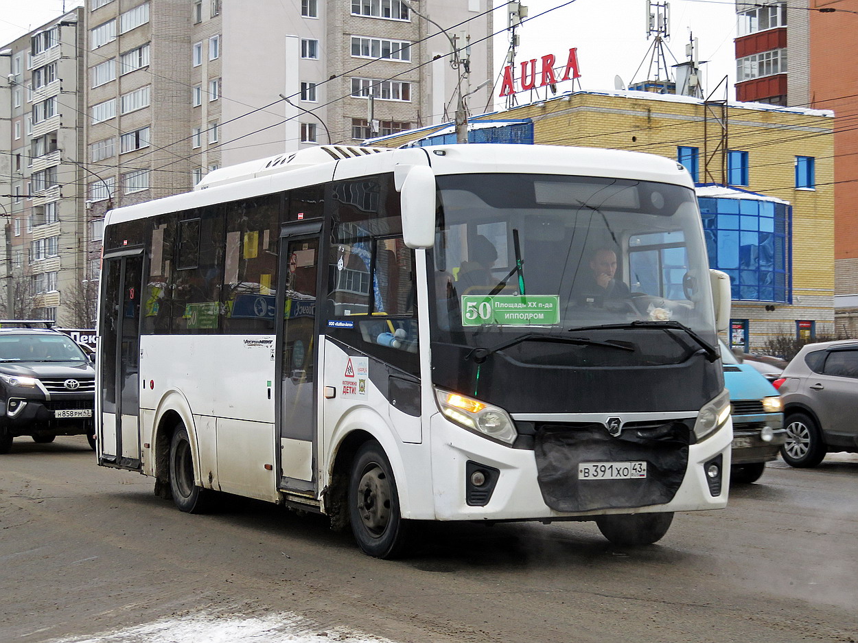 Кировская область, ПАЗ-320435-04 "Vector Next" № В 391 ХО 43