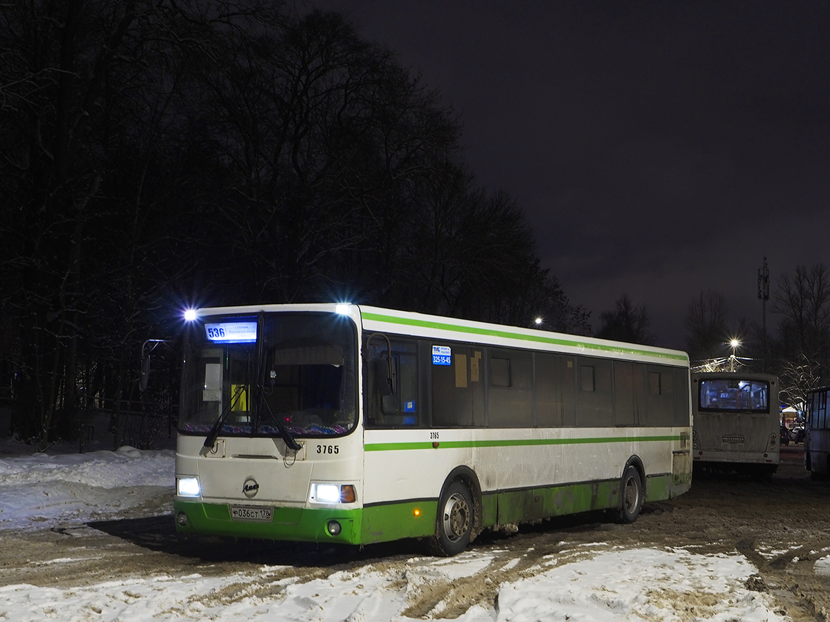 Ленинградская область, ЛиАЗ-5256.60 № 3765