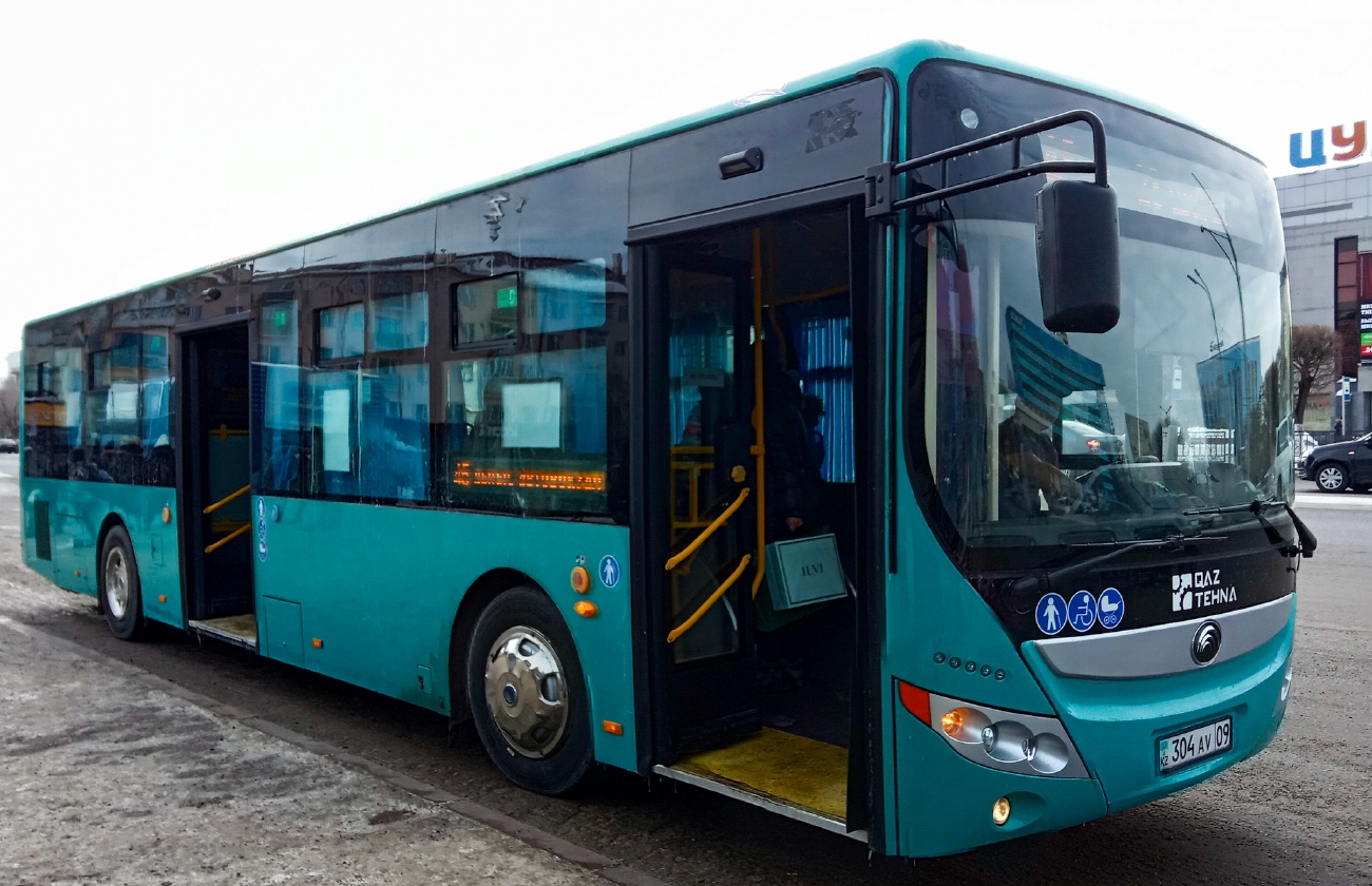 Карагандинская область, Yutong ZK6118HGA (QazTehna) № 304 AV 09