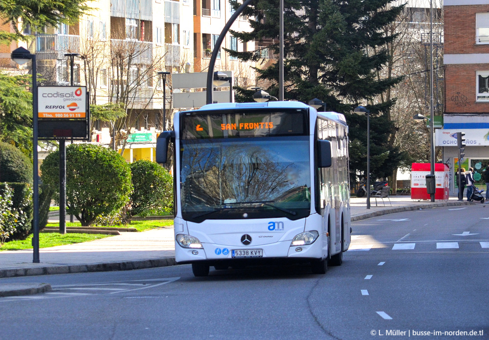 Испания, Mercedes-Benz Citaro C2 K hybrid № 5338 KVY