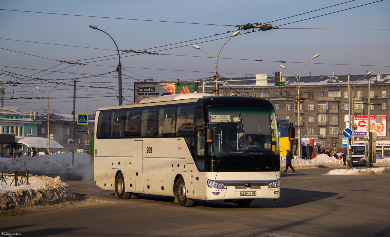 Кемеровская область - Кузбасс, Yutong ZK6122H9 № 209