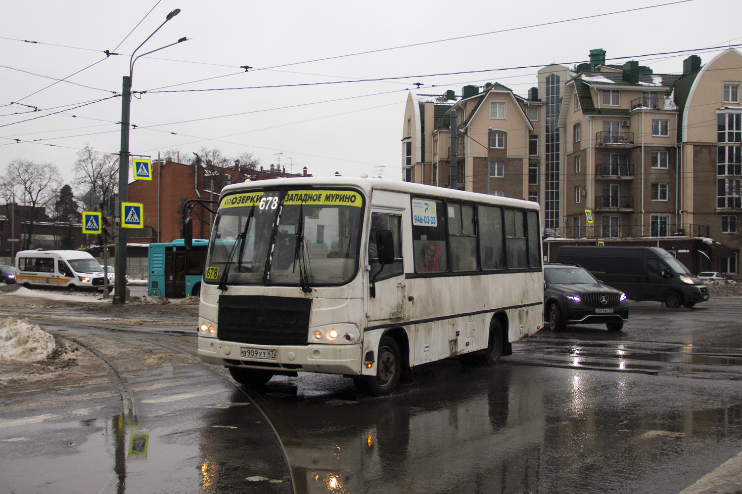 Ленинградская область, ПАЗ-320402-05 № В 909 УТ 47