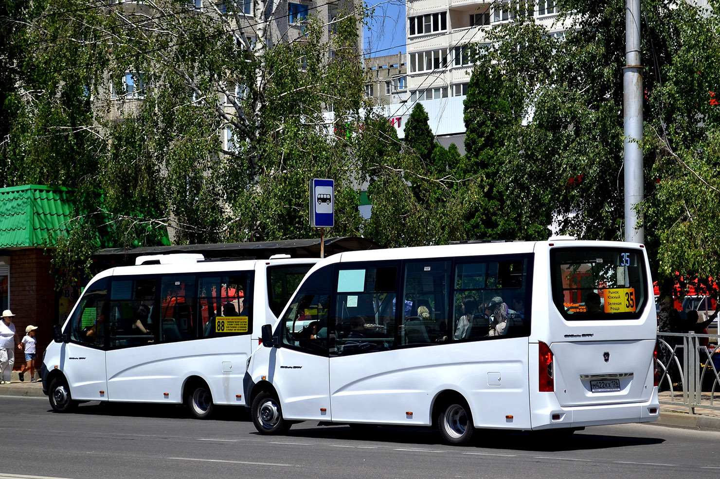 Ставропольский край, ГАЗ-A68R52 City № М 422 КХ 126