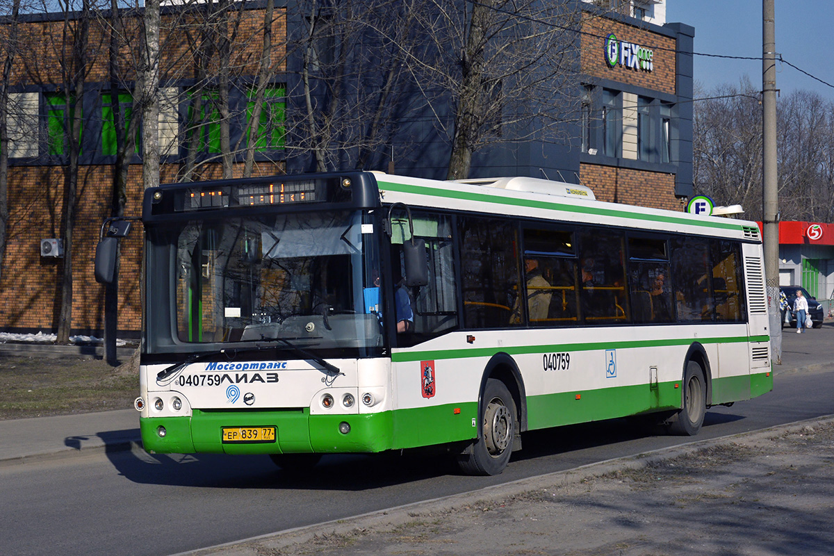 Moskwa, LiAZ-5292.22 (2-2-2) Nr 040759