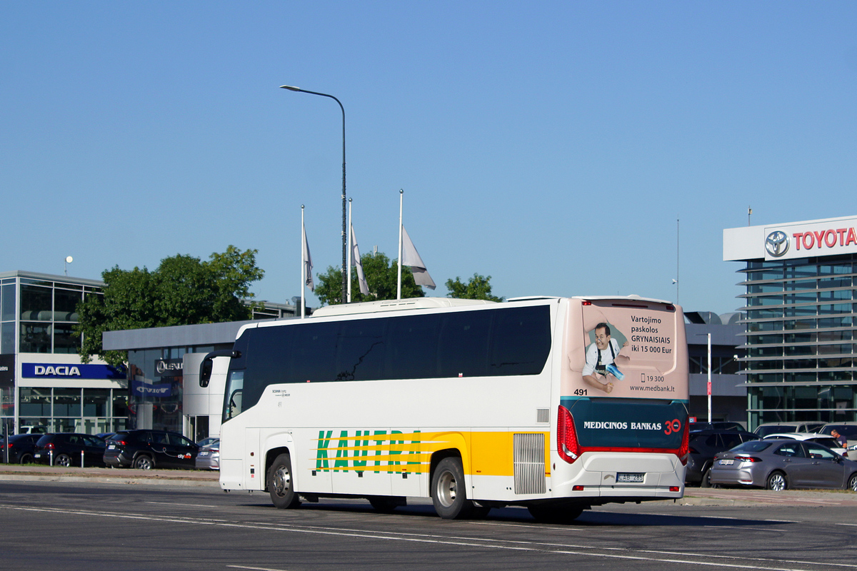 Литва, Scania Touring HD № 491