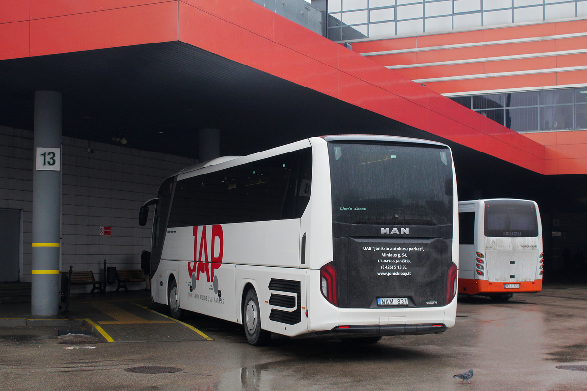 Литва, MAN R07 Lion's Coach RHC464 № MAM 834