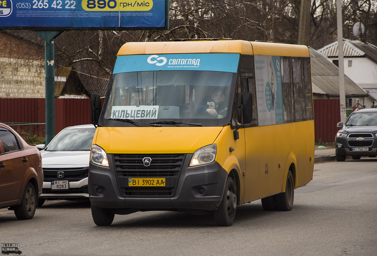 Полтавская область, Рута 25А Нова № BI 3902 AA