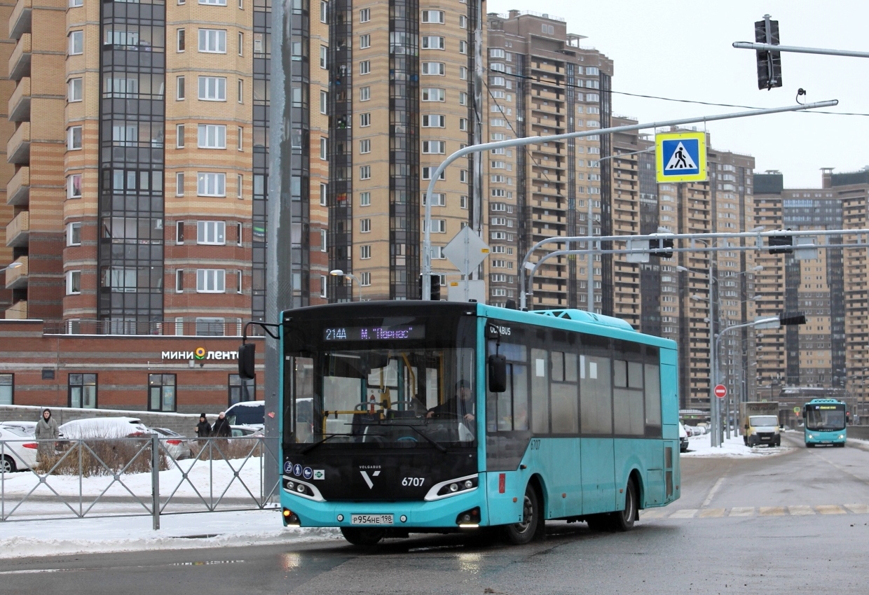 Санкт-Петербург, Volgabus-4298.G4 (LNG) № 6707