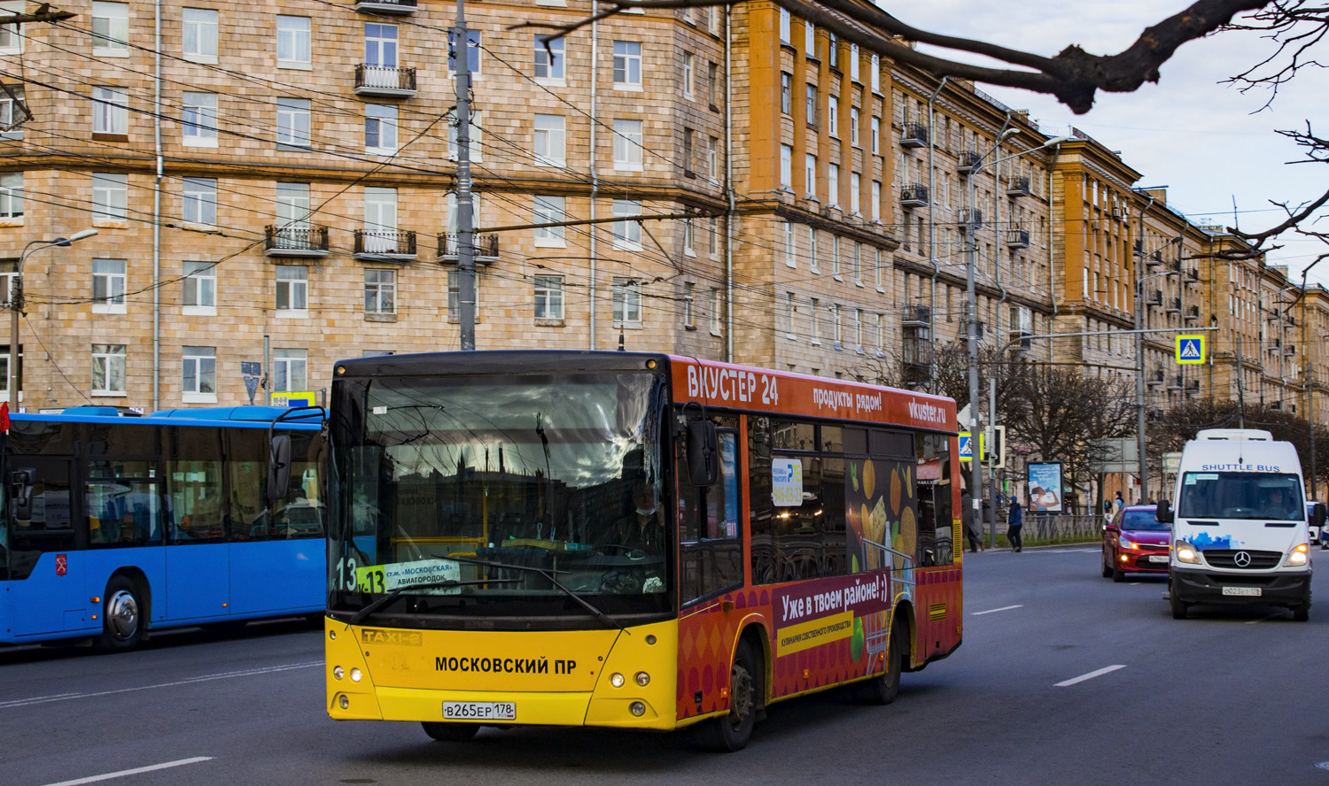 Санкт-Петербург, МАЗ-206.067 № В 265 ЕР 178