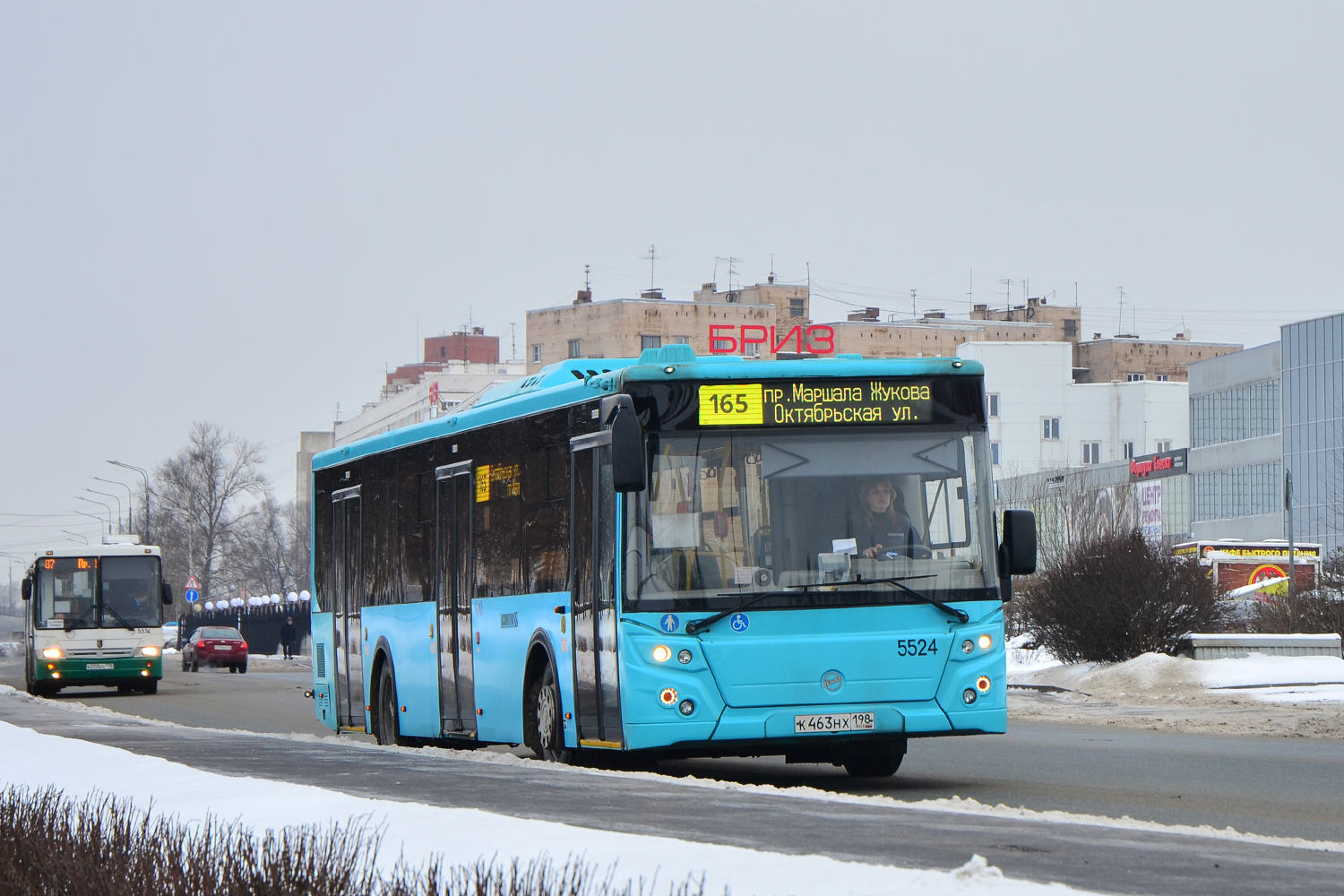 Санкт-Петербург, ЛиАЗ-5292.65 № 5524