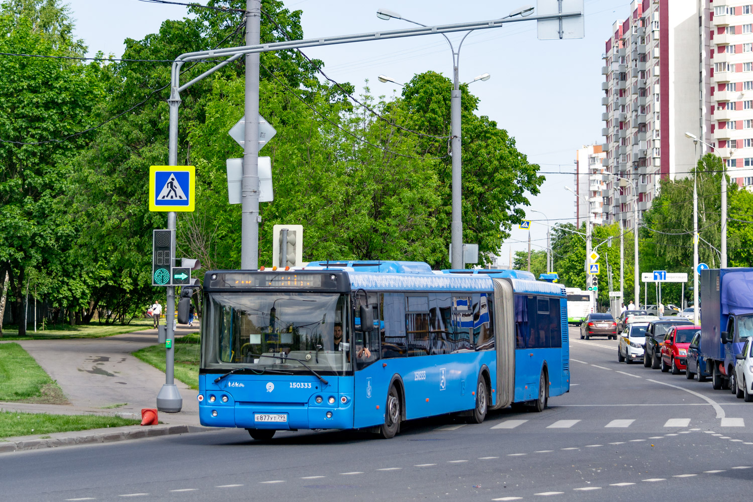 Moskva, LiAZ-6213.22 č. 150333