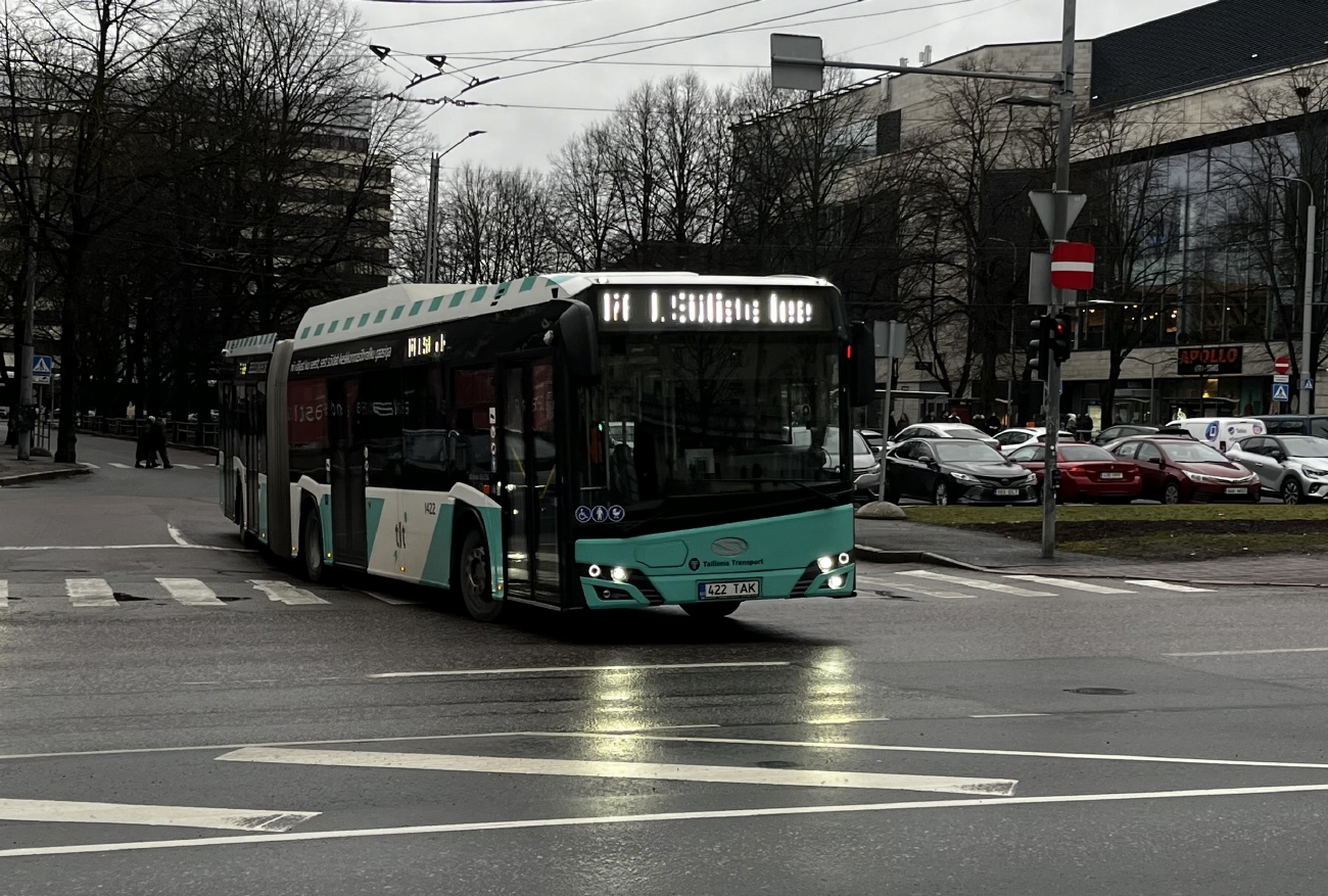 Эстония, Solaris Urbino IV 18 CNG № 1422