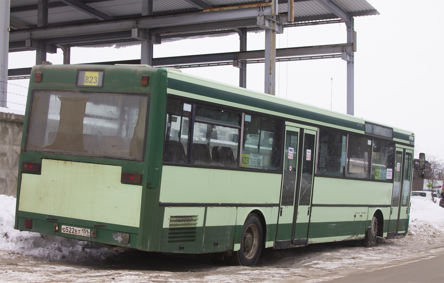 Пермский край, Mercedes-Benz O405 № О 522 ЕТ 159