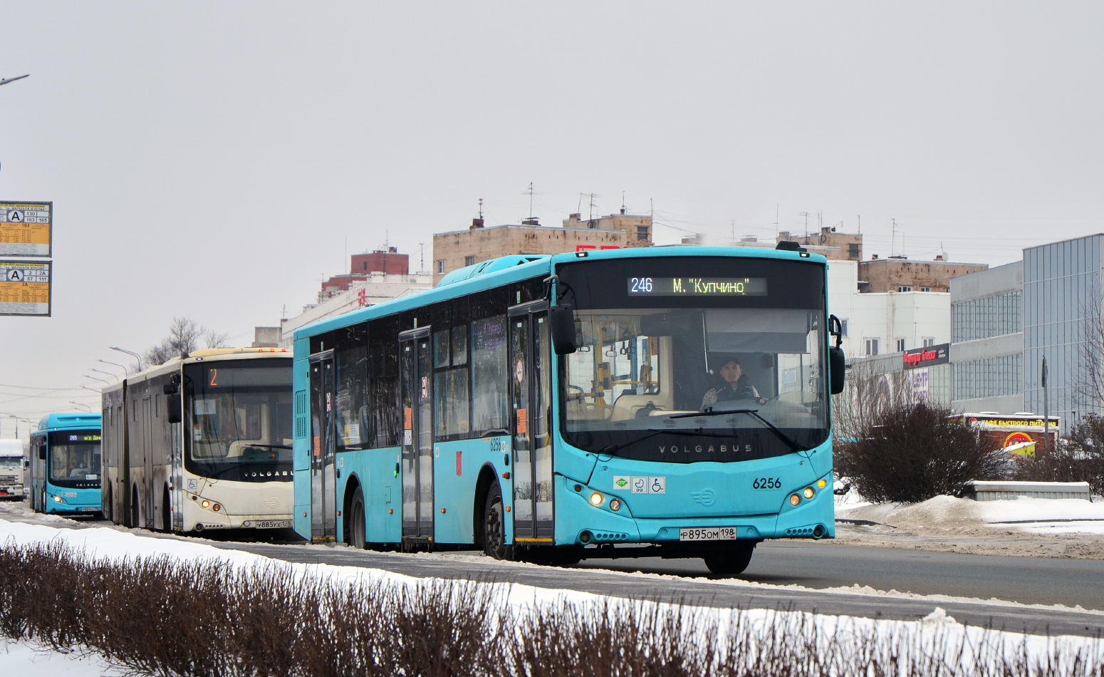 Szentpétervár, Volgabus-5270.G2 (LNG) sz.: 6256