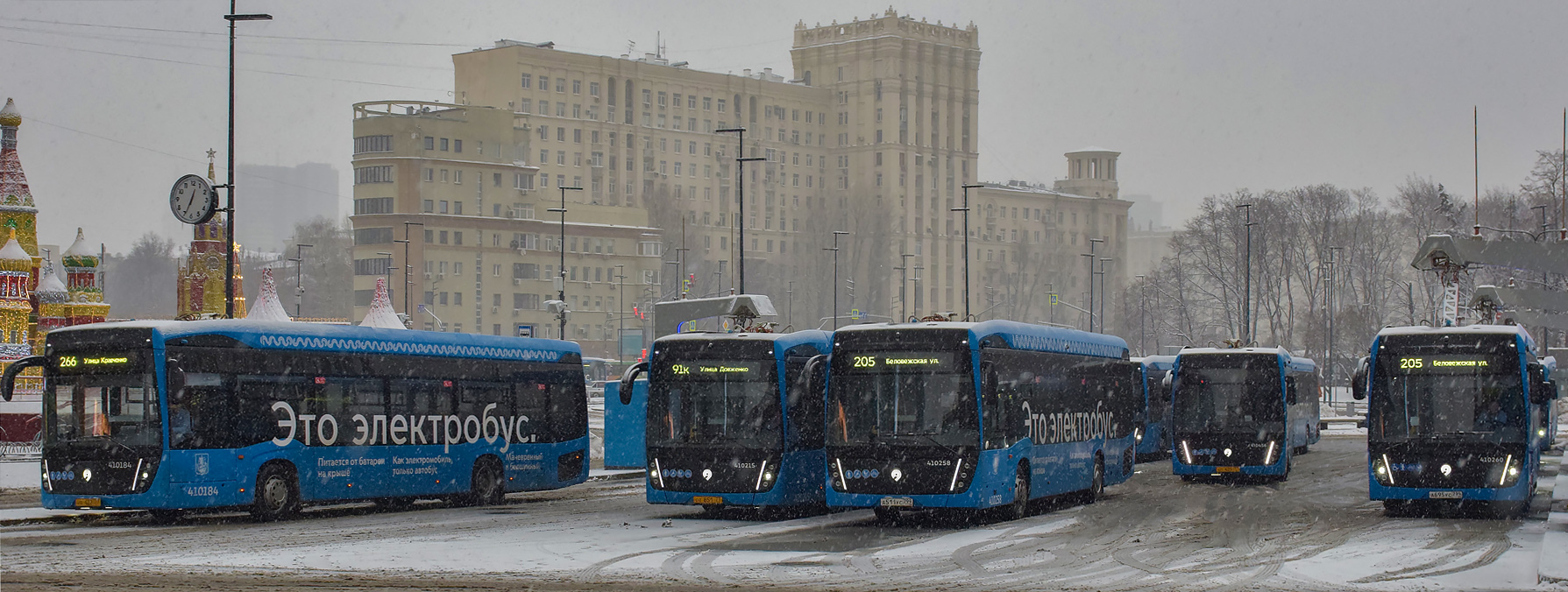 Moskwa, KAMAZ-6282 Nr 410184; Moskwa, KAMAZ-6282 Nr 410258; Moskwa, KAMAZ-6282 Nr 410456