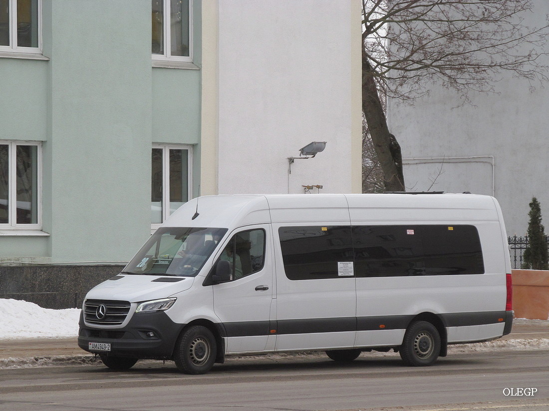 Витебская область, Mercedes-Benz Sprinter W907 319CDI № АМ 4949-2