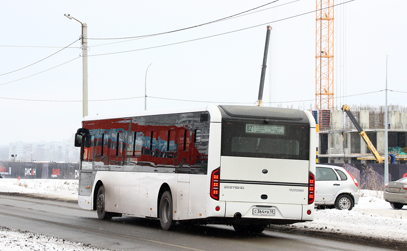 Пензенская область, Yutong ZK6116HG № С 364 РВ 58