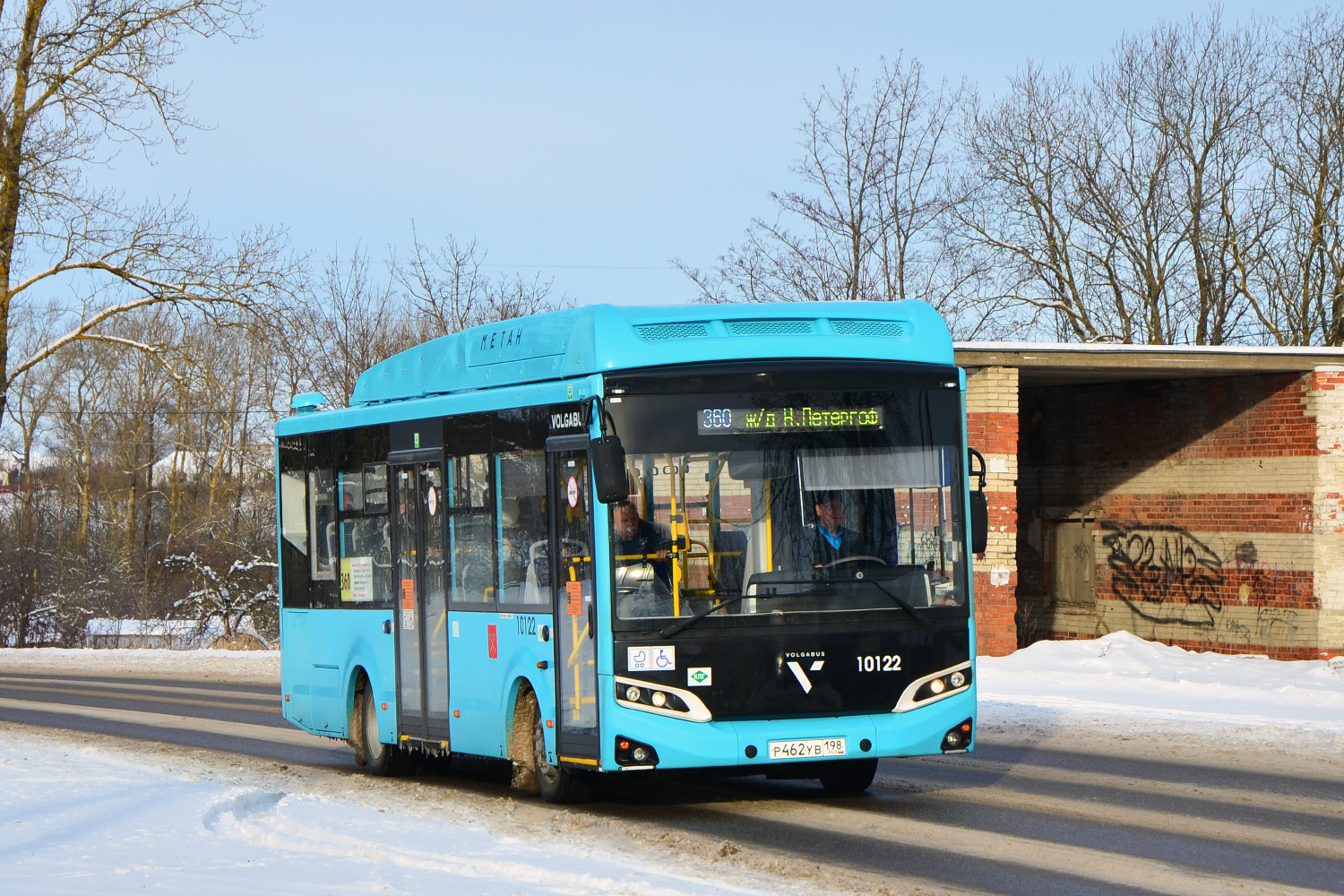 Санкт-Петербург, Volgabus-4298.G4 (CNG) № 10122