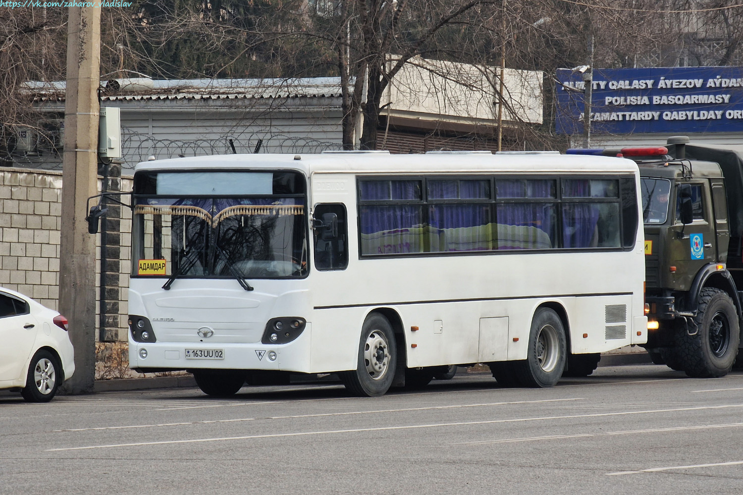 Алматы, Daewoo BS090 (СемАЗ) № 163 UU 02
