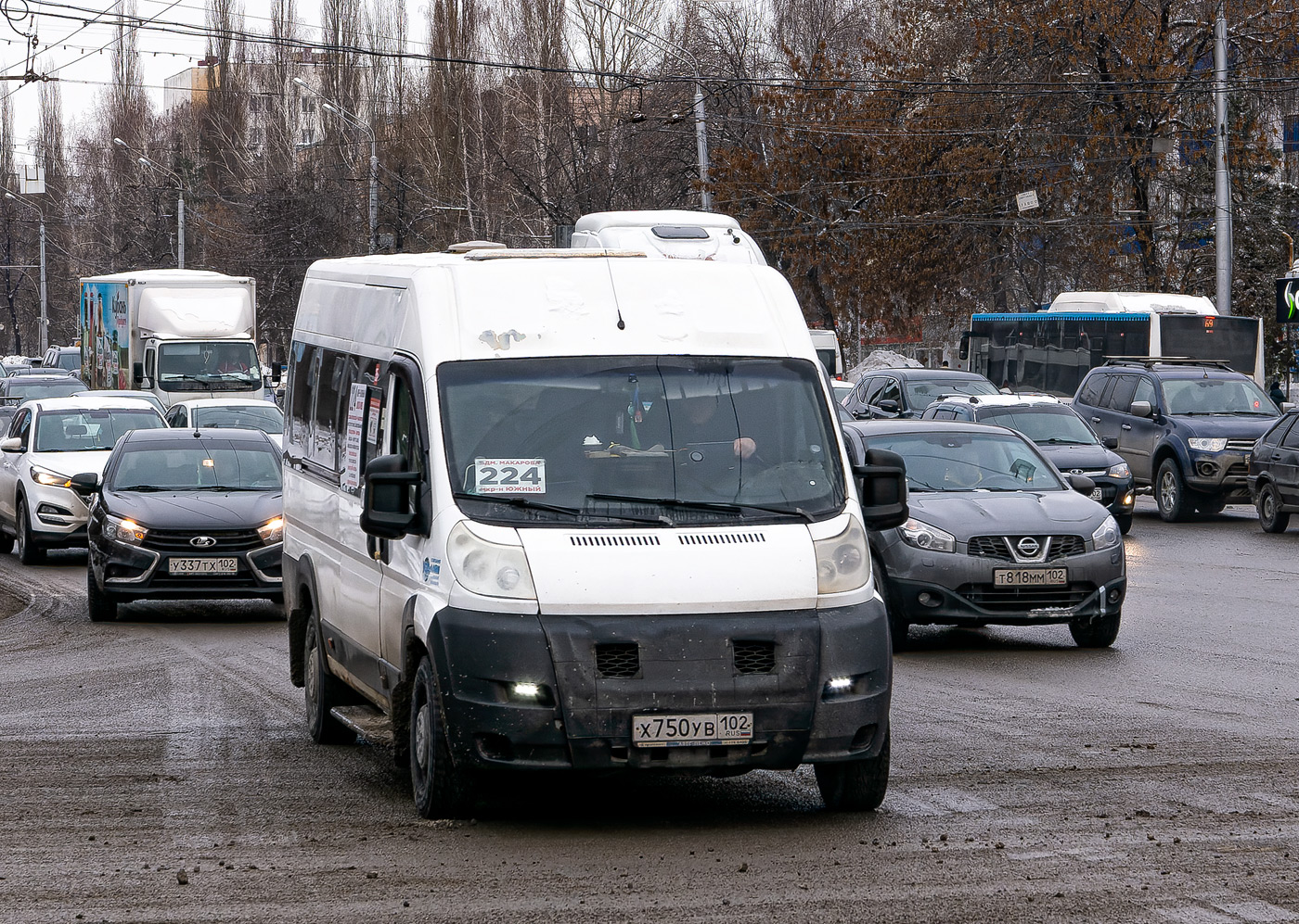 Башкортостан, Нижегородец-2227SK (Peugeot Boxer) № Х 750 УВ 102