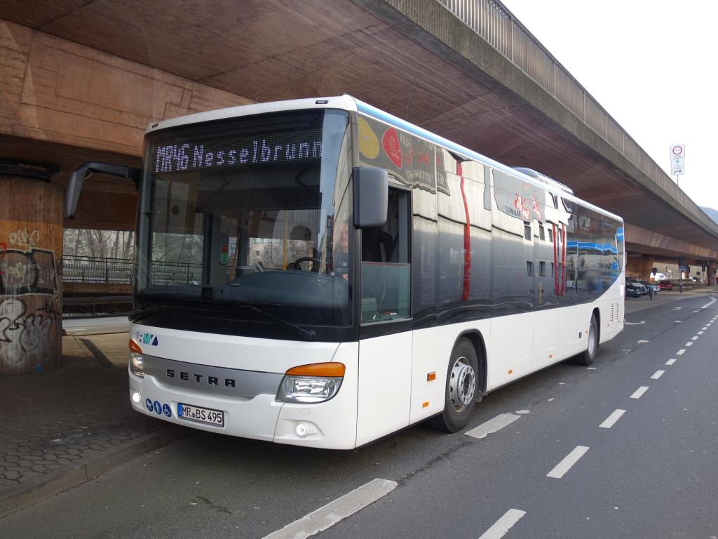 Гессен, Setra S415LE business № MR-BS 495