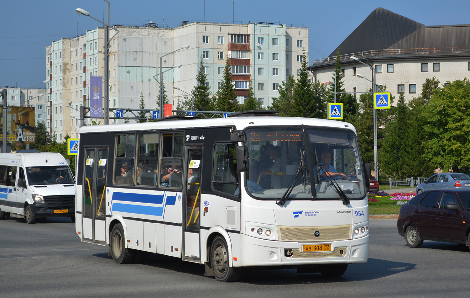 Тюменская область, ПАЗ-320414-04 "Вектор" (1-2) № 954