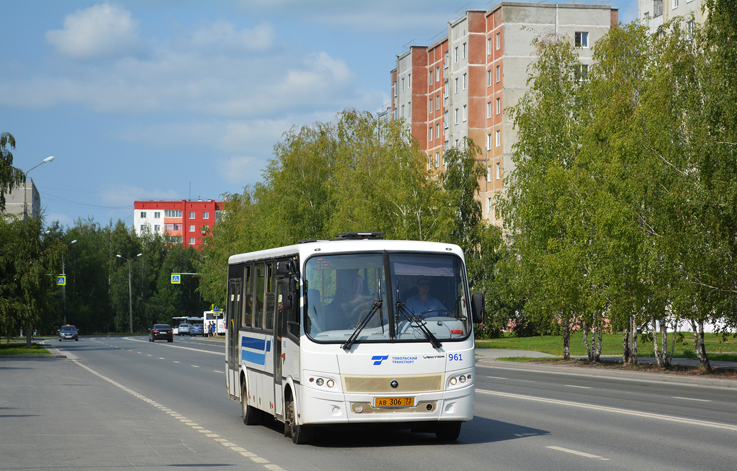 Тюменская область, ПАЗ-320414-04 "Вектор" (1-2) № 961